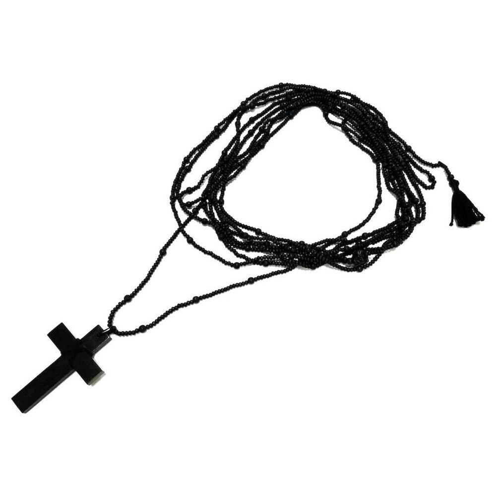 IN SEARCH OF Gucci Wooden Cross Necklace - Picture 2 of 5
